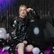 2-Pack Black Foil Fringe Tinsel Curtains Party Backdrop Decorations